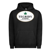 Pigment Black tegridy farms Urban Hoodie - linhVisuals