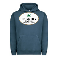 Pigment Midnight Navy tegridy farms Urban Hoodie - linhVisuals
