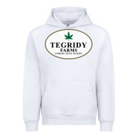 White tegridy farms Urban Hoodie - linhVisuals