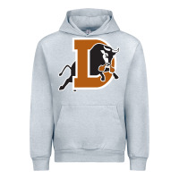Heather Grey Durham-bulls Urban Hoodie - linhVisuals