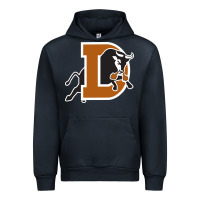 Navy Durham-bulls Urban Hoodie - linhVisuals