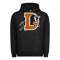 Pigment Black Durham-bulls Urban Hoodie - linhVisuals