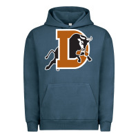 Pigment Midnight Navy Durham-bulls Urban Hoodie - linhVisuals