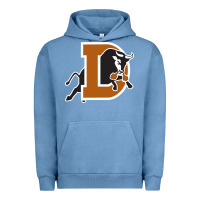 Pigment Pebble Blue Durham-bulls Urban Hoodie - linhVisuals