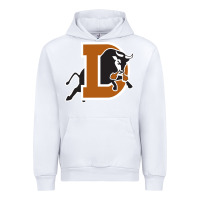 White Durham-bulls Urban Hoodie - linhVisuals