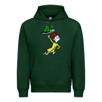 Forest Green green eggs and ham Urban Hoodie - linhVisuals