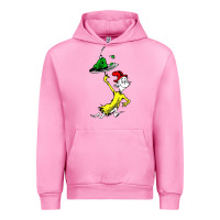Fuchsia Pink green eggs and ham Urban Hoodie - linhVisuals