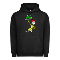 Pigment Black green eggs and ham Urban Hoodie - linhVisuals