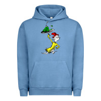 Pigment Pebble Blue green eggs and ham Urban Hoodie - linhVisuals