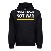 Black make peace not war Urban Hoodie - linhVisuals