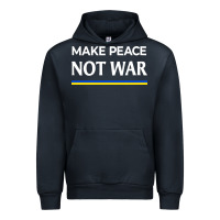 Navy make peace not war Urban Hoodie - linhVisuals