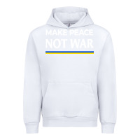White make peace not war Urban Hoodie - linhVisuals