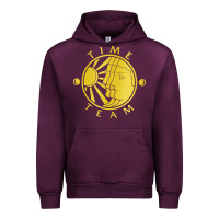 Mauve Wine time team television Urban Hoodie - linhVisuals