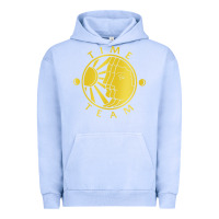 Pigment Grape Ice time team television Urban Hoodie - linhVisuals