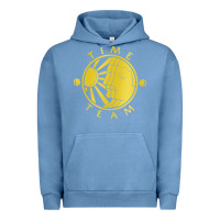 Pigment Pebble Blue time team television Urban Hoodie - linhVisuals