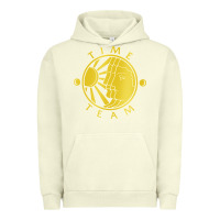 Pigment Pistachio time team television Urban Hoodie - linhVisuals