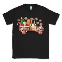 Black christmas gingerbread truck Classic Tee - CowGirlArtShop
