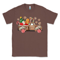 Chestnut christmas gingerbread truck Classic Tee - CowGirlArtShop