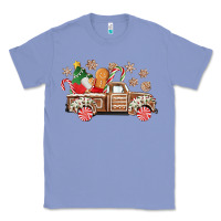 Colony Blue christmas gingerbread truck Classic Tee - CowGirlArtShop
