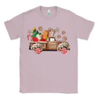 Lilac christmas gingerbread truck Classic Tee - CowGirlArtShop