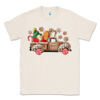 Natural christmas gingerbread truck Classic Tee - CowGirlArtShop