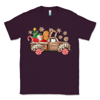 Plum christmas gingerbread truck Classic Tee - CowGirlArtShop