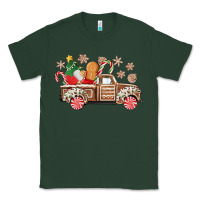 Sports Green christmas gingerbread truck Classic Tee - CowGirlArtShop