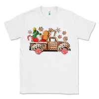 White christmas gingerbread truck Classic Tee - CowGirlArtShop