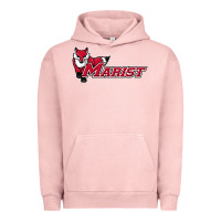 Pigment Salmon marist red foxes Urban Hoodie - linhVisuals