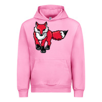Fuchsia Pink marist red foxes Urban Hoodie - linhVisuals