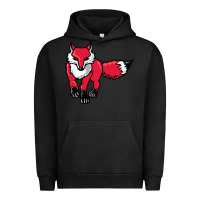 Pigment Black marist red foxes Urban Hoodie - linhVisuals
