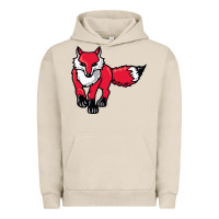 Pigment French Oak marist red foxes Urban Hoodie - linhVisuals