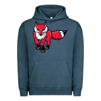Pigment Midnight Navy marist red foxes Urban Hoodie - linhVisuals
