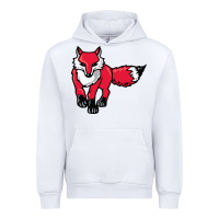 White marist red foxes Urban Hoodie - linhVisuals