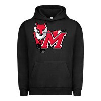 Pigment Black marist red foxes Urban Hoodie - linhVisuals