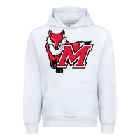 White marist red foxes Urban Hoodie - linhVisuals