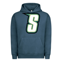 Pigment Midnight Navy siena saints Urban Hoodie - linhVisuals