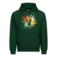 Forest Green chess t  shirt c h e s s i n k s p l a s h t  shirt Urban Hoodie - linhVisuals