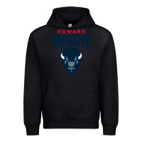 Black howard bison Urban Hoodie - linhVisuals