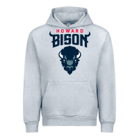 Heather Grey howard bison Urban Hoodie - linhVisuals