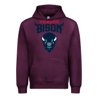 Mauve Wine howard bison Urban Hoodie - linhVisuals