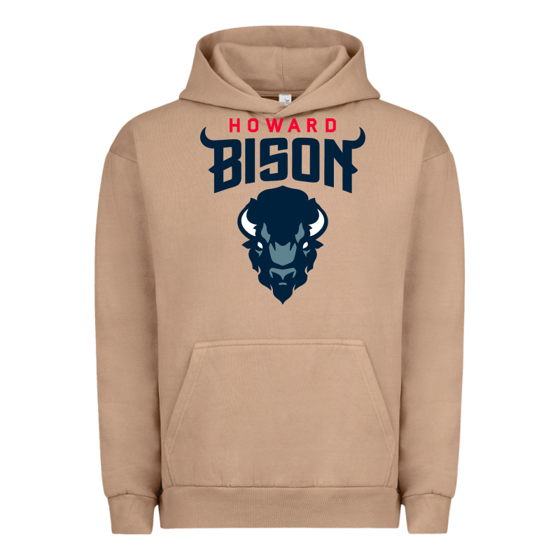 Howard Bison Urban Hoodie by linhVisuals | Teevron