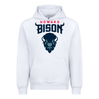 White howard bison Urban Hoodie - linhVisuals