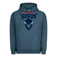 Pigment Midnight Navy howard bison Urban Hoodie - linhVisuals