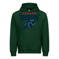 Forest Green howard bison Urban Hoodie - linhVisuals