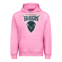 Fuchsia Pink howard bison Urban Hoodie - linhVisuals