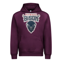 Mauve Wine howard bison Urban Hoodie - linhVisuals