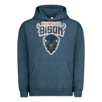 Pigment Midnight Navy howard bison Urban Hoodie - linhVisuals