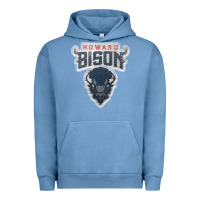 Pigment Pebble Blue howard bison Urban Hoodie - linhVisuals