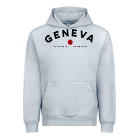 Heather Grey geneva switzerland clothing gifts and souvenirs Urban Hoodie - linhVisuals